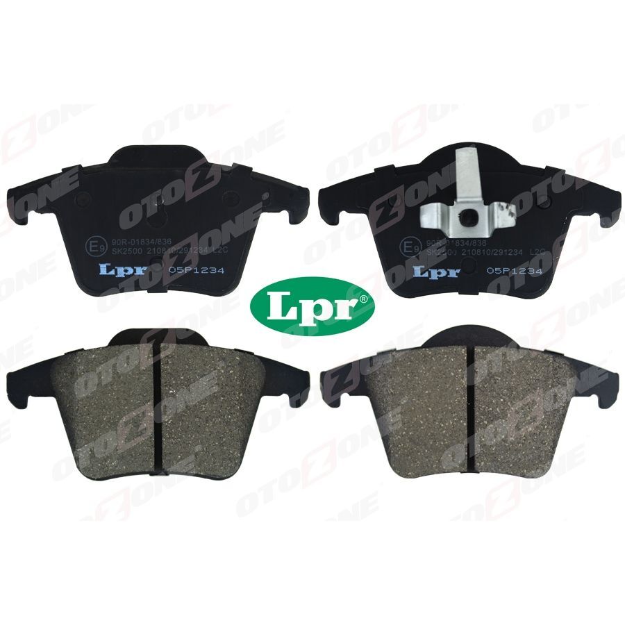 OTOZONE ARKA BALATA VOLVO XC90 2.5T 02 > D5 02 > T6 02 >D5 V8 05 > D5 09 > 3.2 06 > D5 09 > GDB1566 (274330)