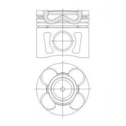 YENMAK MOTOR PİSTON SEGMAN 0.40 69.60 MM DOBLO-FİORİNO-LINEA-GRANDE PUNTO-ASTRA 1.3D MJET 1.3 CDTI EU RO 5 (55197996)