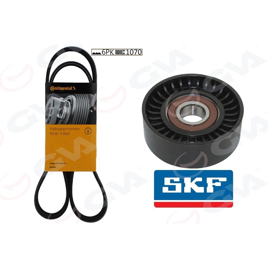 GVA ALTERNATÖR GERGİ KİTİ KÜTÜKSÜZ CADDY III 10 > GOLF V-VI-PLUS 07 > PASSAT 05 > 1.6-2.0 TDİ 5340164 (038903315AD)