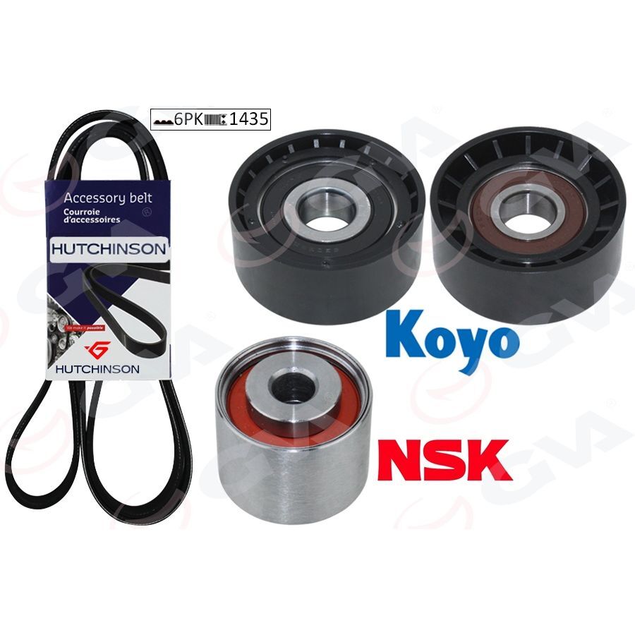 GVA ALTERNATÖR GERGİ KİTİ KÜTÜKSÜZ PARTNER-BERLINGO-SCUDO-JUMPY-306 1.9D 99>DW8B KLİ SIZ K016PK1438 (1613845780)