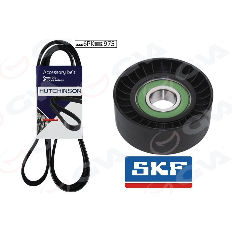 GVA ALTERNATÖR GERGİ KİTİ KÜTÜKSÜZ P206-P307-P1007-C3-C4-FIESTA-FOCUS 1.4-1.6 TDİ-HDİ AC K016PK975 (1689148)