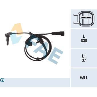 FAE ARKA ABS DEVİR SENSÖRÜ OPEL INSIGNIA A 08 17 B1999999 (1235324)