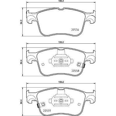 VALEO ÖN BALATA FOCUS IV 2018 > KUGA 2019 > PUMA 2020 > (220914)