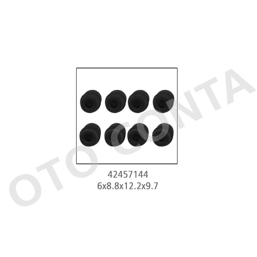 OTOCONTA SUBAP KEÇESİ P206-P307 2.0 HDİ TAKIM 8 ADET 6X8.8X12.2X9.7MM DW10 (0956.38)