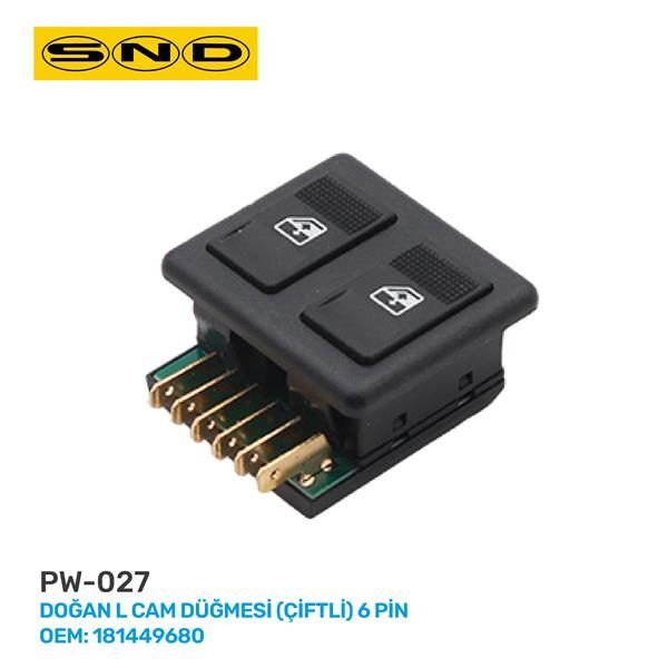 SND DOĞAN L CAM DÜĞMESİ ÇİFTLİ 6 PİN OEM: 181449680