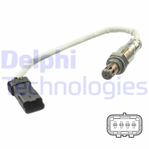DELPHI OKSİJEN SENSÖRÜ ÖN GRANDLAND-CROSSLAND-P208-P308-P2008-P3008-P5008-C3-C4-DS3-DS4 1.2 12V THP- PURETECH (9802294280)