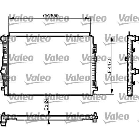 VALEO RADYATÖR GOLF 7/ A3 (5Q0121251EQ)
