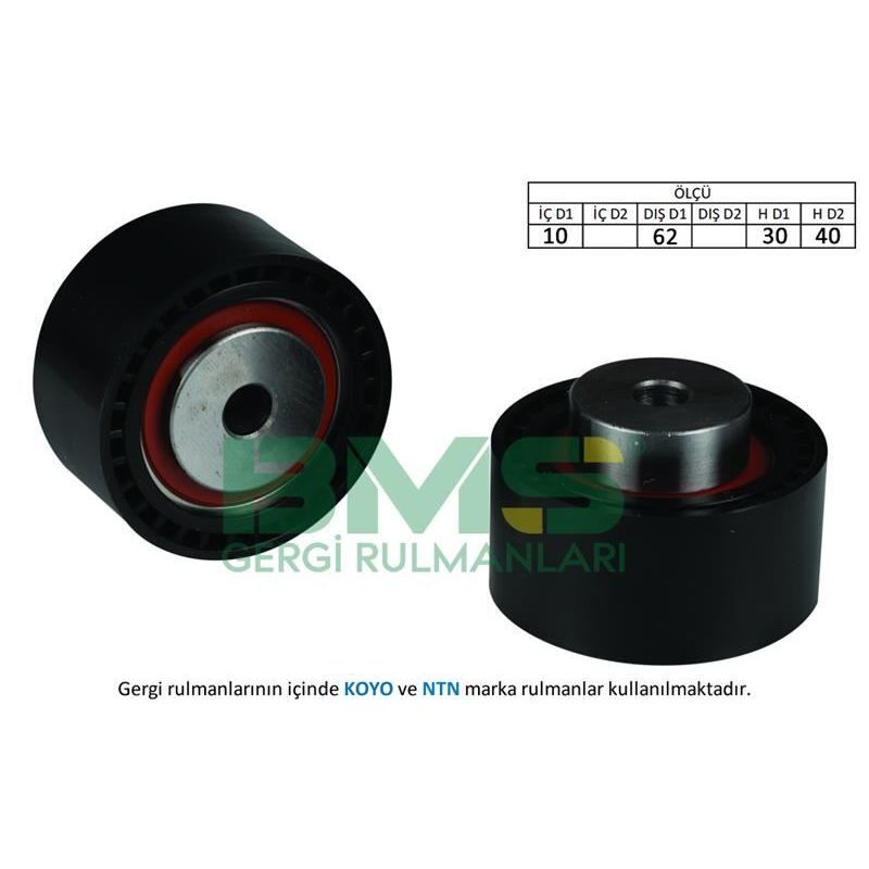 BMS EKSANTRİK GERGİ RULMANI BOXER 02- - EXPERT 00- -P406-607 00-04 -807 02- -C5-C8-JUMPER- 2.2HDI (0829.C4)