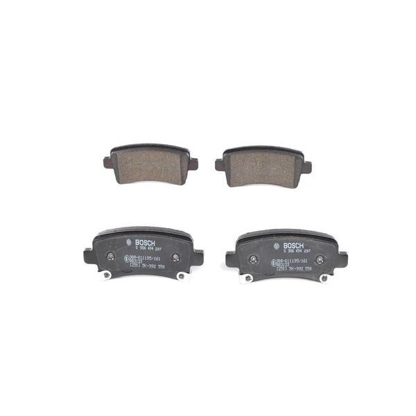BOSCH ARKA FREN BALATASI INSIGNIA A 08 17 SAAB 9.5 10 MALIBU 2.0D 2.4 12 16 İNÇ JANT 0986495444-0986TB3106 (13237766)
