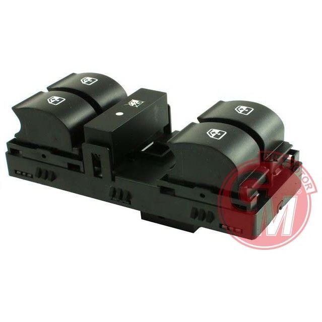 GUA CAM ANAHTARI KUMANDA GRUBU ÖN SOL FİAT DOBLO 12FİŞLİ ÇERÇEVESİZ (735498680)