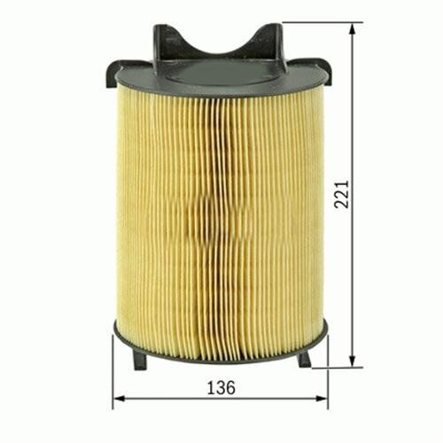 SARDES HAVA FİLTRESİ CADDY III-PASSAT-GOLF V-JETTA III-TOURAN-TIGUAN-LEON-OCTAVIA-ALTEA 1.4TSI-1.6-2.0FSI (1F0129620)