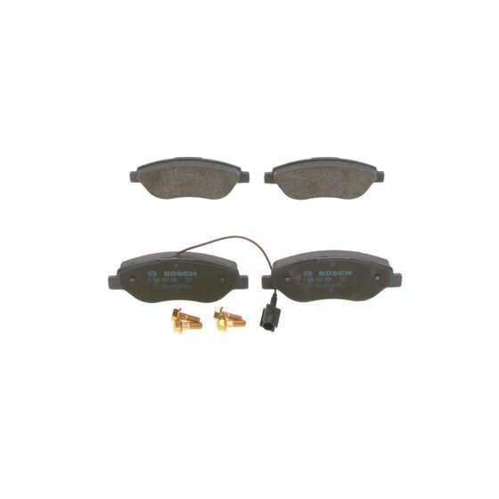 BOSCH ÖN FREN BALATASI FİŞLİ FIAT BRAVO II 08 14 EGEA HB 15 ALFA ROMEO MITO 08 15 LANCIA DELTA III 08 14 1.3D MTJ 1.4TB 1.6D MTJ 1.9D MTJ 2.0D MTJ BÜYÜK TİP (71770002)