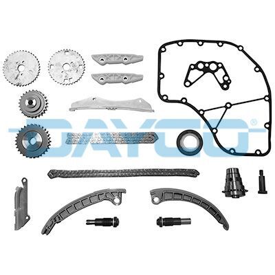 DAYCO ZİNCİR SETİ FİAT DUCATO 3.0 MJET 140/150/160 F1CE0481A/D/M/N - IVECO DAİLY III-IV-V 3.0 F1CE0481A (504084527)