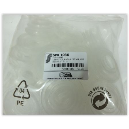 SPK DİSTRİBÜTÖR TOZ KAPAK DİYAFRAMI R9-R11 (7701021983)