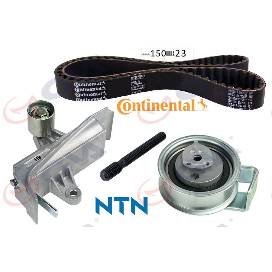 GVA TRİGER SETİ 150X23 PASSAT1.8T 01-05 2.0 01-05 -A4-A6 1.8T BFB-AWM-AWT-ALT K045491XS KÜTÜKLÜ (06B109119B)