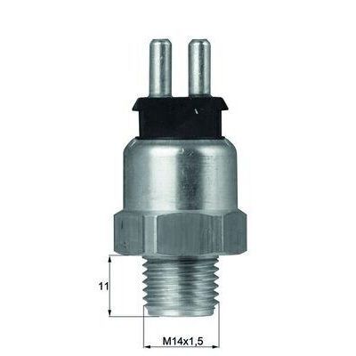 MAHLE HARARET MUSURU 85 C - 80 C MERCEDES W201 W123 W124 CIFTLI SIYAH (A0125422517)