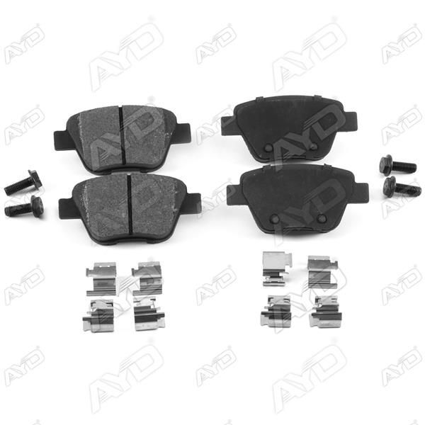 AYD ARKA BALATA CADDY-GOLF6-JETTA-A3-OCTAVIA-SUPERB 10 GDB1841 CİVATA TAKIMLI (2K5698451)