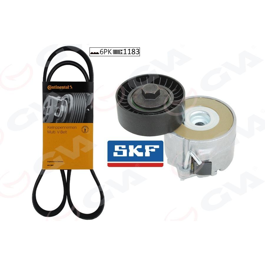 GVA ALTERNATÖR GERGİ KİTİ LINEA-PUNTO-AGILA-ASTRA H-J-COMBO-CORSA C-D-MERIVA 1.3CDTI-JTD K026PK1183 (55562245)