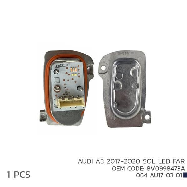 NIKEN AUDI A3 2017-2020 SOL LED FAR MODÜL 8V0998473A (8V0998473A)