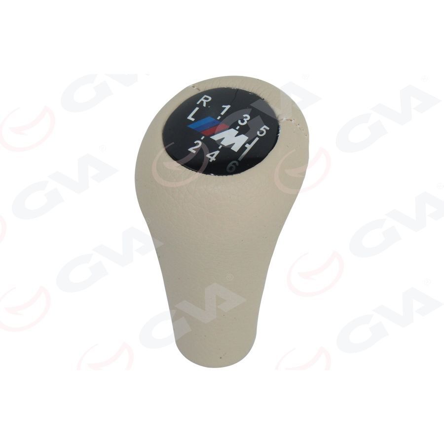GVA VİTES TOPUZU BMW M POWER 6 VİTES E30 E34 E36 E39 E46 E60 E90 E92 BEJ DERİ (25117896884B)