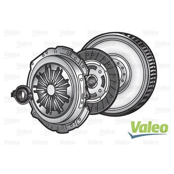 VALEO DEBRİYAJ SETİ VOLANLI CADDYIII-GOLFV-VI-A3-ALTEA-LEON-T6 102HP 1.6-1.9-2.0 BLS-BJB-BKC-CBDC-CAYC (03G105264D)