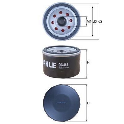 MAHLE YAG FILTRESI KUCUK CLIO I-II-III R9-R19 KANGO 97>MEGANE I-II MODUS 05>DUSTER 10> LOGAN 04>QASHQAI 06 >13 K9K F8Q K4M E7J K7J F4R F9Q E7F (15208000AB)