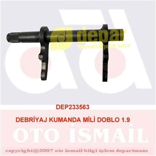 DEPAR DEBRİYAJ ÇATALI PALIO-ALBEA-DOBLO-FIORINO-LINEA-GRANDE PUNTO-PUNTO EVO-MAREA-BRAVO 1.3 MTJ (46814721)