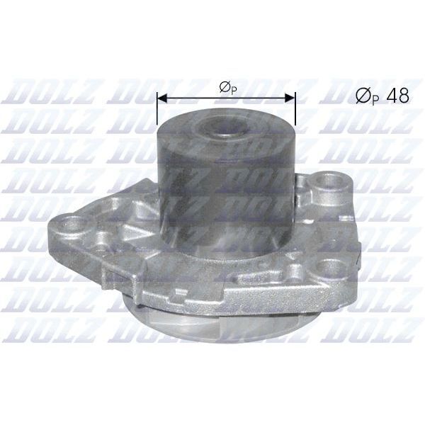 DOLZ DEVİRDAİM SU POMPASI FIAT DOBLO 10 BRAVO II 07 14 500L-X 12 18 EGEA 15 OPEL ASTRA H-J-INSIGNIA 08 INSIGNIA 08 VECTRA C 04 ALFA ROMEO 159 GIULIETTA 10 MITO 11 JEEP RANEGADE 1.6D MTJ 1.9D MTJ 2.0 CDTI (1334284)