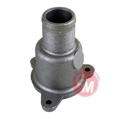 GUA TERMOSTAT YUVA KAPAĞI RENAULT CLIO-KANGOO-MEGANE-DACIA LOGAN 1.4-1.6 K4J-K4M ALİMİNYUM / BORUSUZ (8200155515)