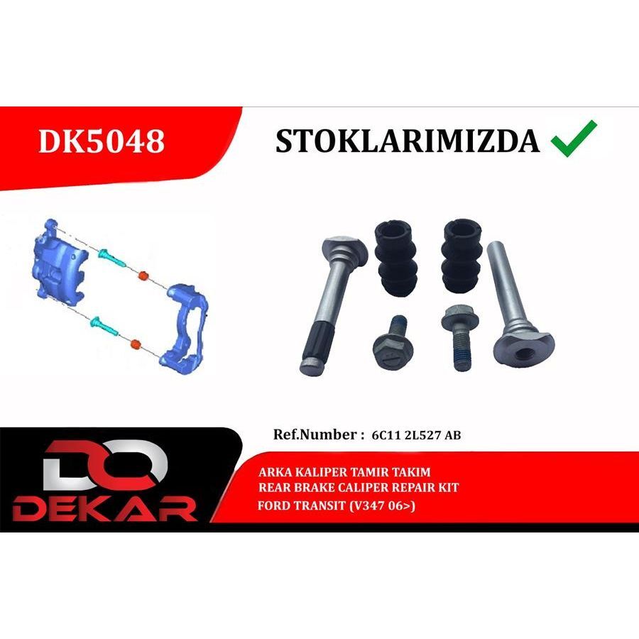 DEKAR ARKA KALİPER TAMİR TAKIM TRANSİT V347 06 (527.AB)