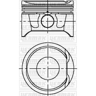 YENMAK MOTOR PİSTON SEGMAN STD 79.50 ÇAP LAGUNA-MEGANE-CLIO II 1.6 16V K4M 700-710-720 . (7701474854)