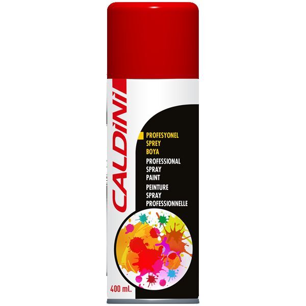 CALDINI CLN-81754 AKRİLİK RAL-9010 PARLAK BEYAZ SPREY BOYA (UNIVERSAL)