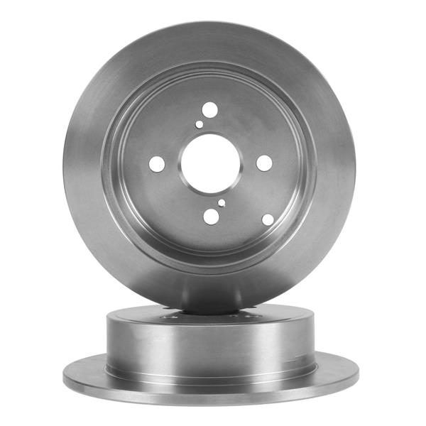 AYD ARKA FREN DİSKİ DOLU TİP TOYOTA COROLLA 1.4L 4ZZ-FE ZZE120 VVTI 02-06 / 1.6L 3ZZ-FE ZZE121 VVTI 02 -06 258 ÇAP X 4 BIJON - ADET DISK FIYATIDIR (4243102070)