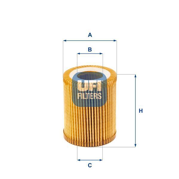 UFI YAG FILTRESI BMW N13 F20 F21 F30 F31 F35 (11427635557)