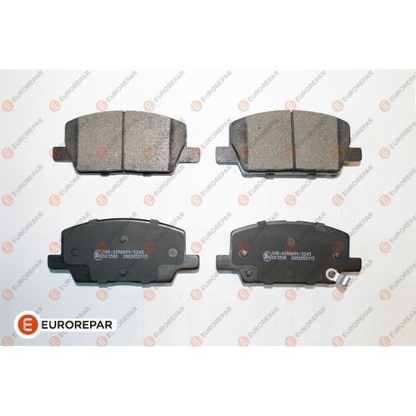 EUROREPAR ÖN FREN BALATASI OPEL MOKKA 13 CHEVROLET TRAX 13 300 MM (1680880680)