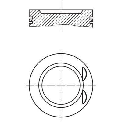 MAHLE MOTOR PİSTON SEGMAN STD VECTRA B-ASTRA F-G-OMEGA B 96-00 X20XEV-C20XEV 86.00 011PI0007310086 (624024)