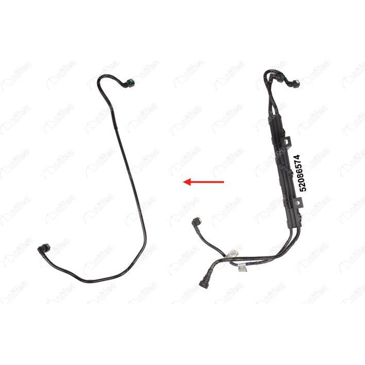 NIFEA YAKIT BORUSU BRAKET HARIÇ OK ILE GÖSTERILEN HORTUM FIAT FIORINO KOMBI VAN 225 1.3 MTJ (51856583)