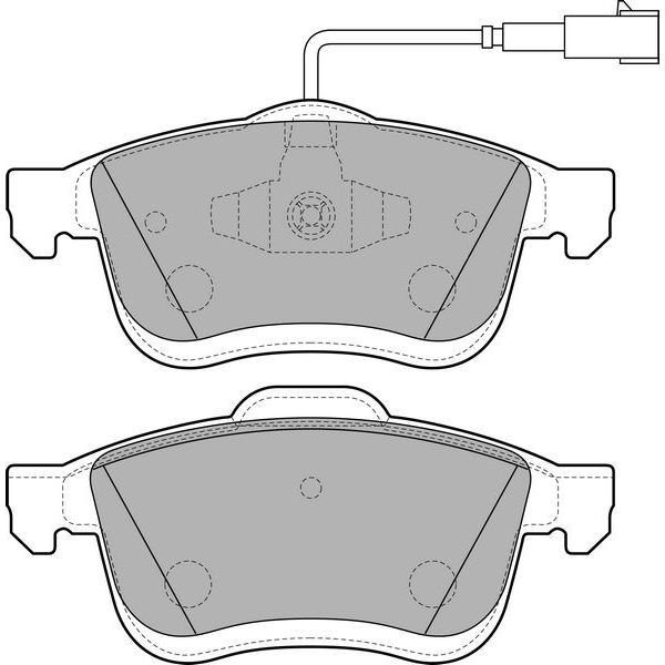 VALEO ÖN BALATA FIAT DOBLO III 10 OPEL COMBO 12 1.3D MTJ 1.4 1.6D MTJ 2.0D MTJ ÇİFT FİŞLİ (77364929)