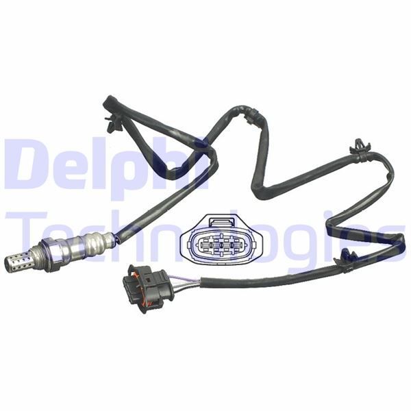DELPHI OKSİJEN SENSÖRÜ KONUM 2 OPEL ASTRA H-ZAFIRA B-ASTRA G 2.0 Z20LEL-LER-LEH-LET (855378)