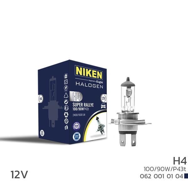 NIKEN NIKEN H4 100W/90W HALOJEN AMPUL P43T 12V