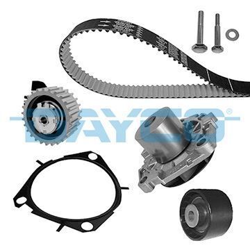 DAYCO SU POMPALI TRİGER SETİ FIAT 500 X 14 FREEMONT 11 DUCATO 11 DOBLO 10 BRAVO II 07 OPEL VECTRA C 04 INSIGNIA A 10 ASTRA H 04 ALFA ROMEO 147-156-159 GIULIETTA 10 1.9 D 2.0 D MULTIJET (6000629056)