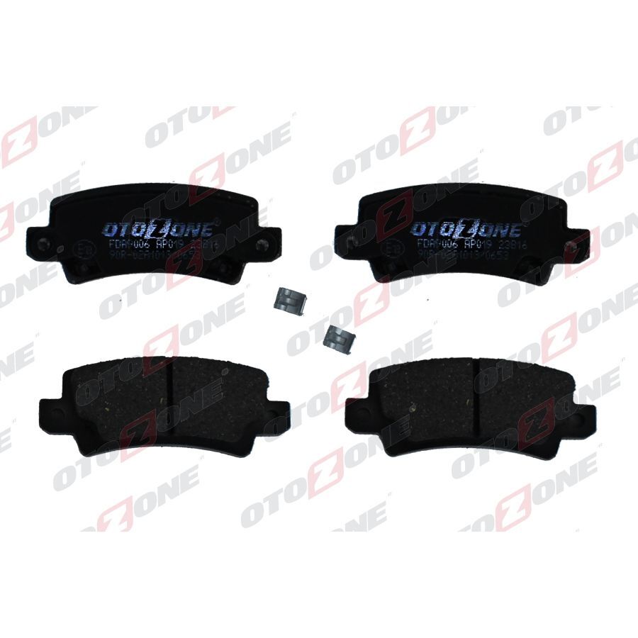 OTOZONE ARKA FREN BALATA TOYOTA COROLLA 1.4L 1.6L 4ZZ-FE 3ZZ-FE ZZE120 ZZE121 VVTI 02-06 / 1.4L 1NDTV NDE120 04-06 (0446602020)