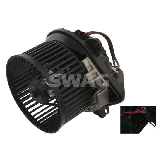 SWAG KALORİFER MOTORU 12V PEUGEOT PARTNER 96>11 CITROEN BERLINGO 96>11 ZX 91> KLİMALI ARAÇLAR İÇİN (6441.H6)