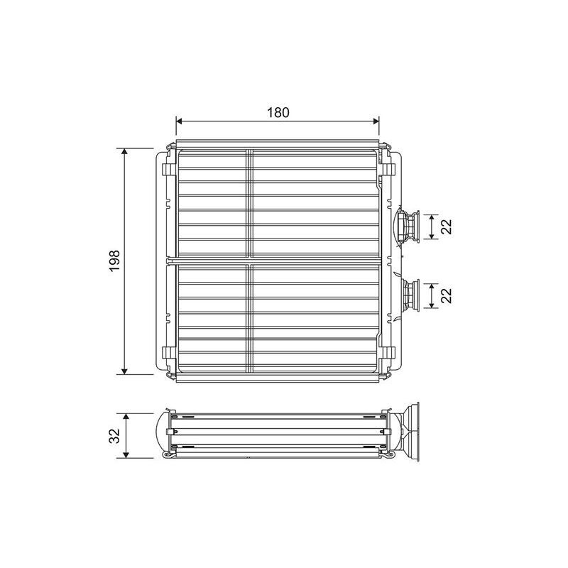 VALEO KALORIFER RADYATORU MERCEDES W204 W212 C218 R231 C190 R197 (A2048300061)