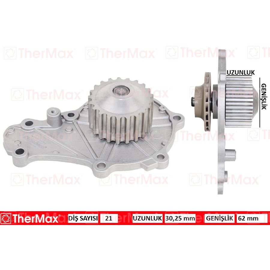 THERMAX DEVIRDAIM FIESTA 1.4 TDCI 02 08 FUISON 02 12 P.206 307 BIPER1.4HDI C1-C2-C3-DS3-XSARAII- NEMO-BIPPER-206-206 -207-208-307 1.4 HDI DV4 (1201.G8)