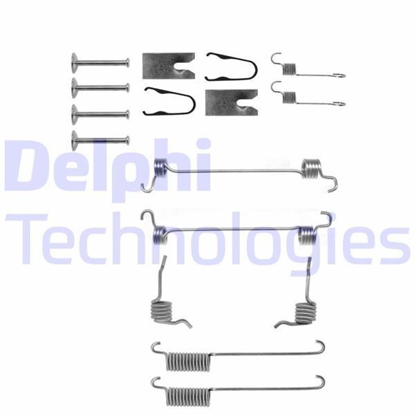 DELPHI ARKA FREN PABUÇ MONTAJ TAKIMI FORD ESCORT 90 95 (1006004)