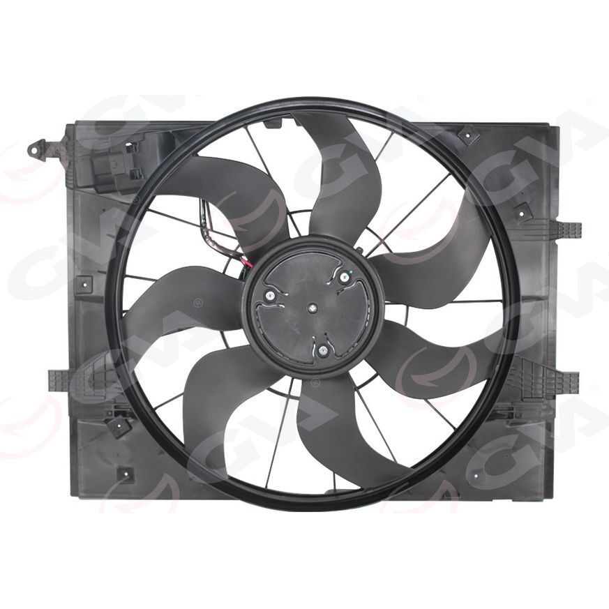 GVA RADYATOR FANI KOMPLE MERCEDES S-CLASS W222 C217 (A0999060612)