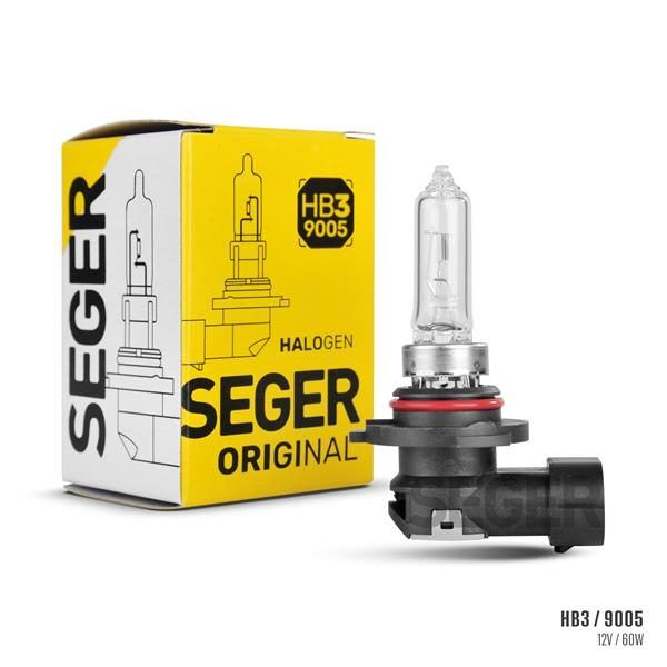SEGER AMPUL HB3 9005 12V 60W P20D STANDART YENİLEME 3.500K STANDART IŞIK