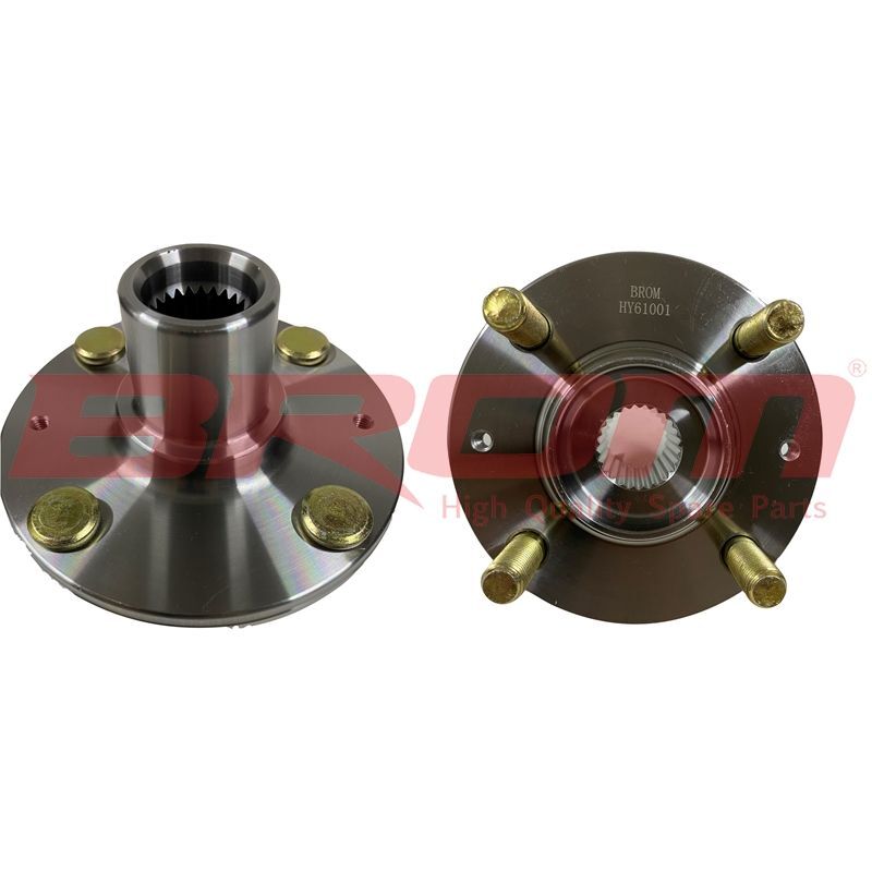 BROM ÖN TEKER PORYASI RULMANSIZ HYUNDAI ACCENT MILENYUM ADMIRE ERA 01-10 / İ20 08- / GETZ 02-09 / KIA PICANTO 04- ABS SİZ ARAÇLAR İÇİN (5175025000)