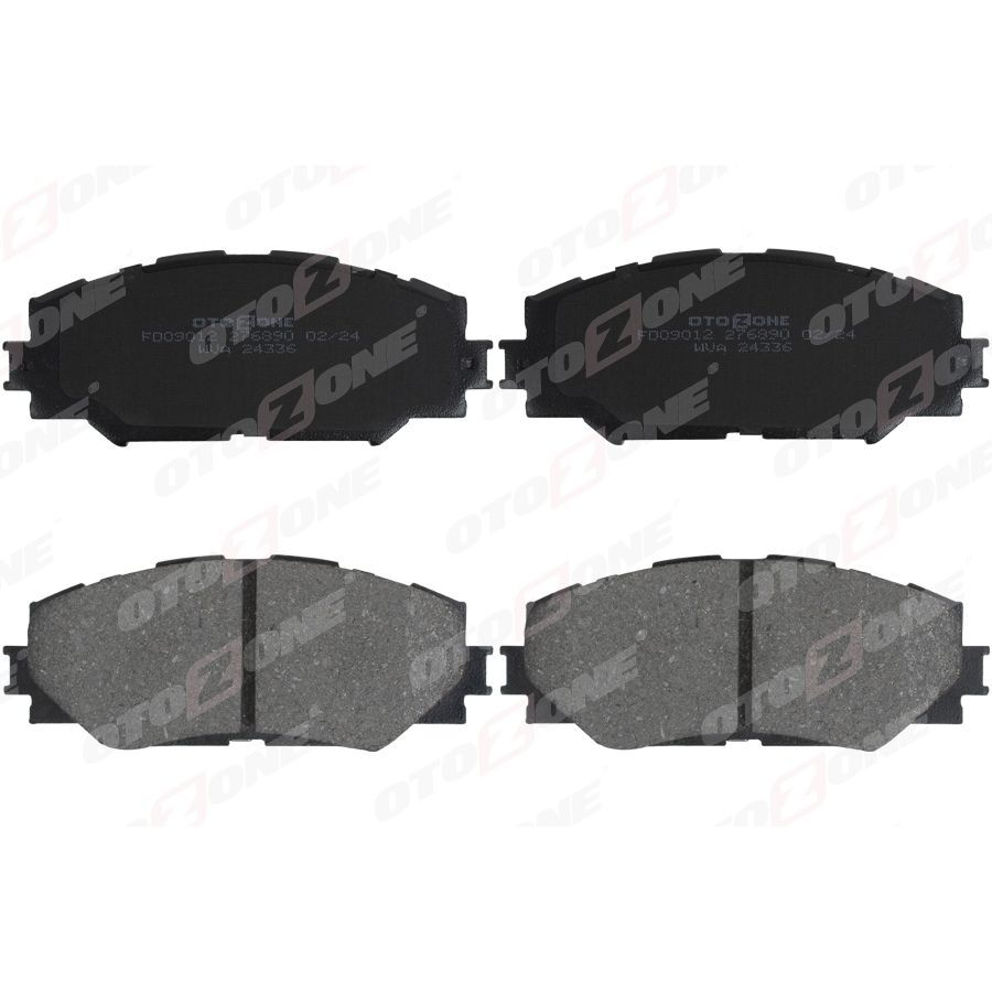 OTOZONE ÖN FREN BALATA TOYOTA AURIS. COROLLA 1.6L 1ZR-FE ZRE151 07-11 / 1.33L 1NR-FE NRE150 6 VITES 10-12 (0446502220)